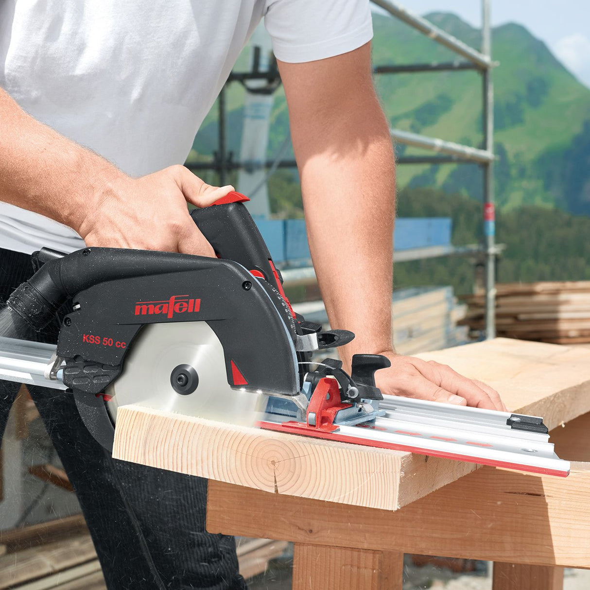 Mafell Kappschienen-Säge KSS 50 cc im Transportkoffer - 918902