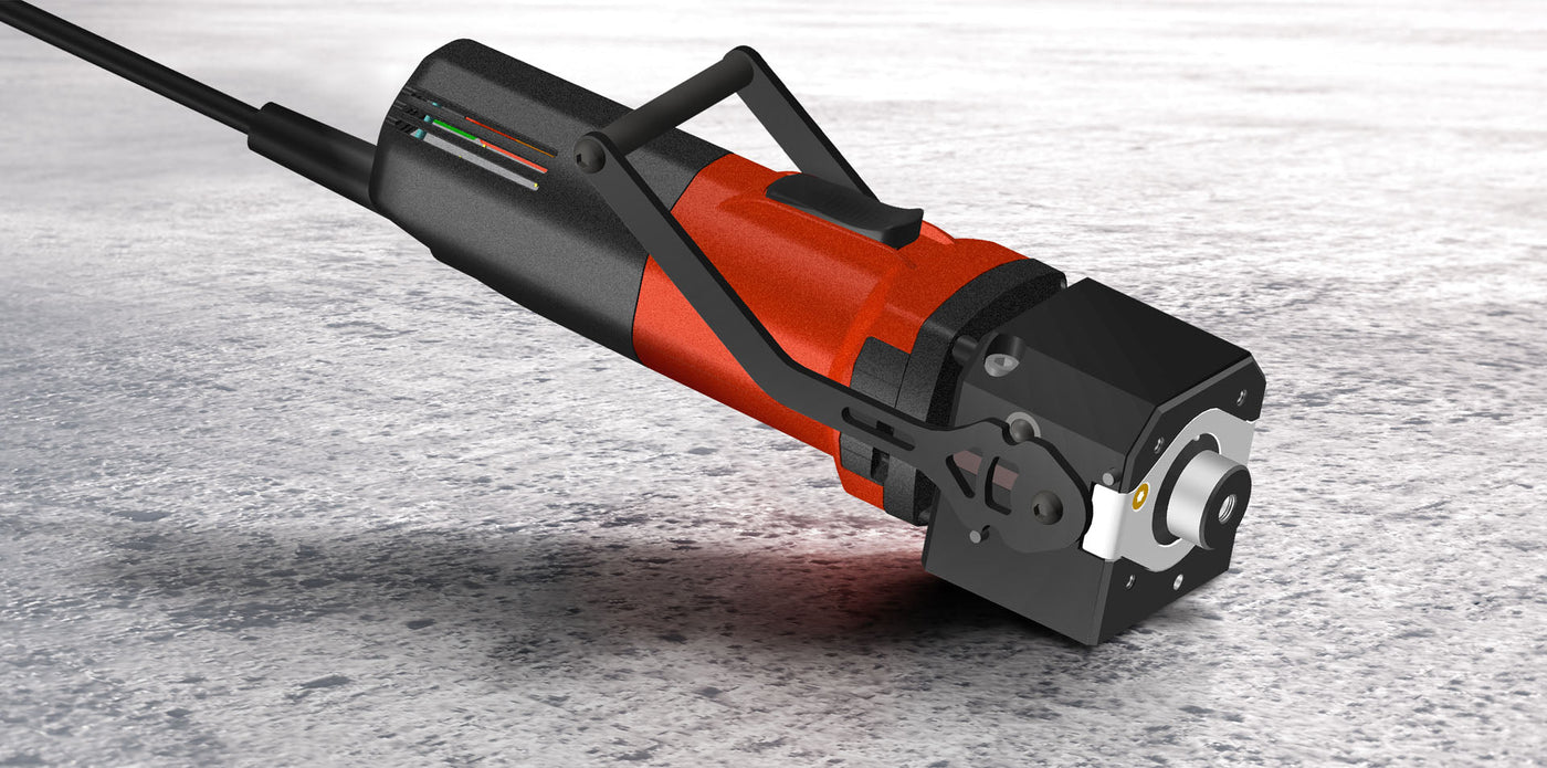 Fräsmotor FM 1000 mit werkzeugloser Schnellspanneinrichtung