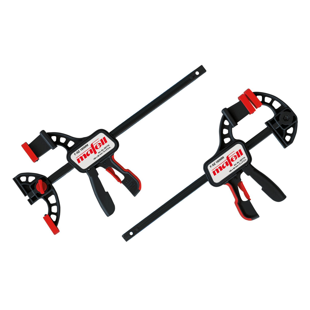 Mafell Spannzwinge F-SZ 180MM, 2 Stück, zur Schienenfixierung am Werkstück - 207770