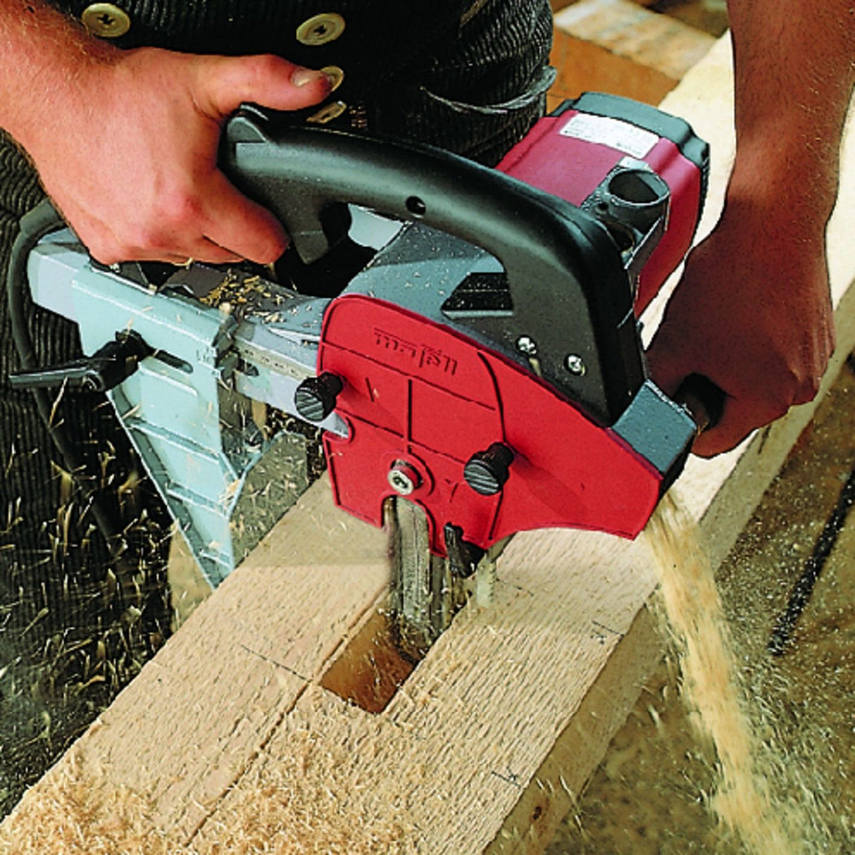 Mafell Kettenstemmer LS 103/35 Ec komplett mit Kettengarnitur, 28 x 35 x 150 mm - 924204