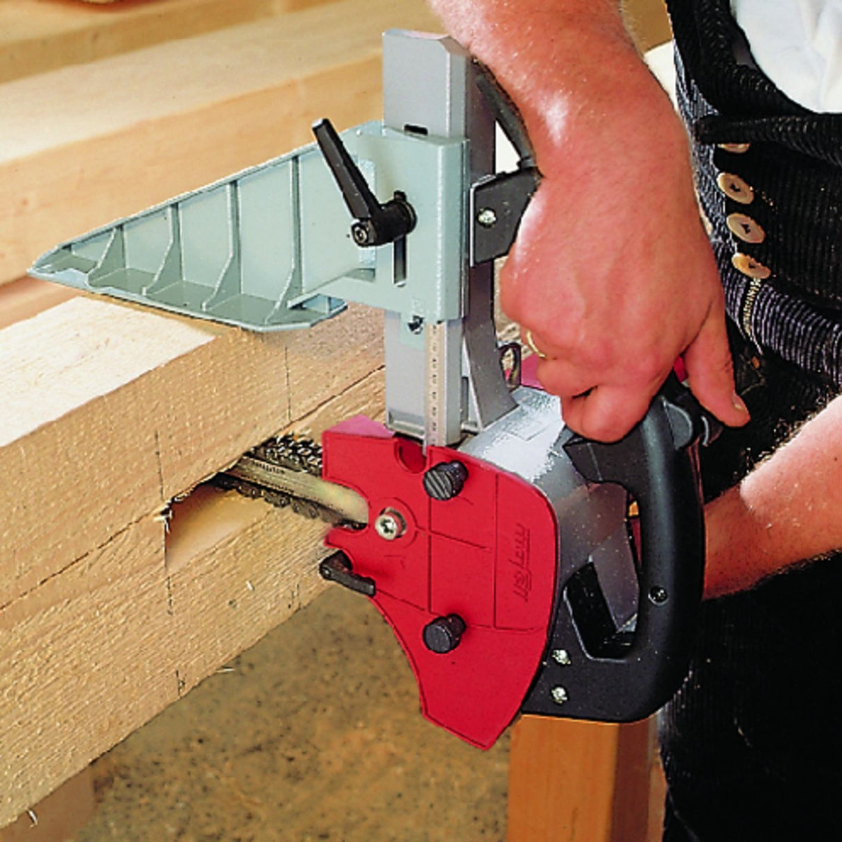 Mafell Kettenstemmer LS 103/35 Ec komplett mit Kettengarnitur, 28 x 35 x 150 mm - 924204